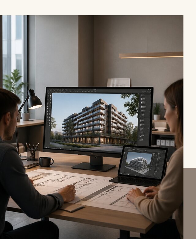 3D визуализация архитектуры и объектов строительства в Камышине