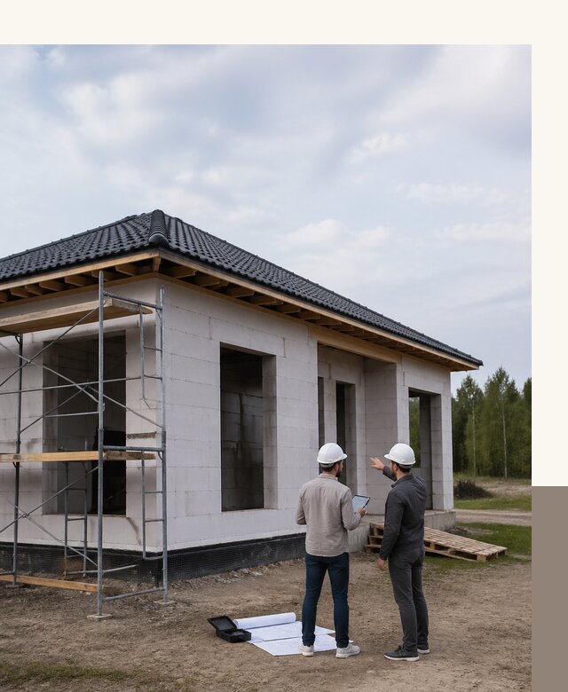 Проектирование одноэтажных домов из газобетона в Камышине