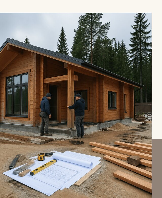 Проектирование одноэтажных бань под ключ по проекту в Камышине